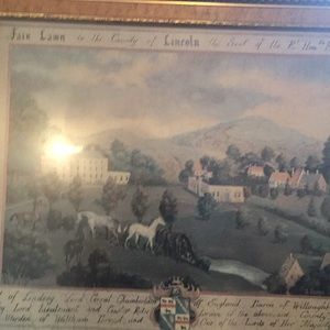 Rare lithograph print